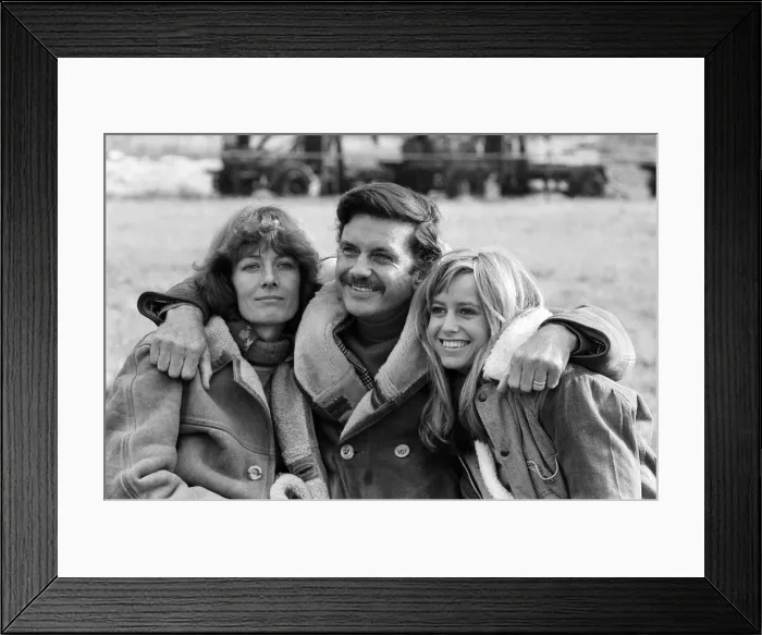 Framed Print : At EMI studios Elstree they are just starting a new film called Winter Rates