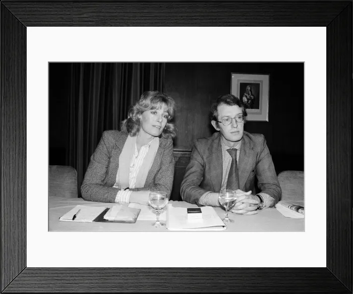 Framed Print : Vanessa Redgrave and brother Corin Redgrave held a press conference to outline their