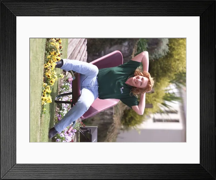 Framed Print : TVs GROUND FORCE STAR CHARLIE DIMMOCK TODAY IN IN FARNHAM
