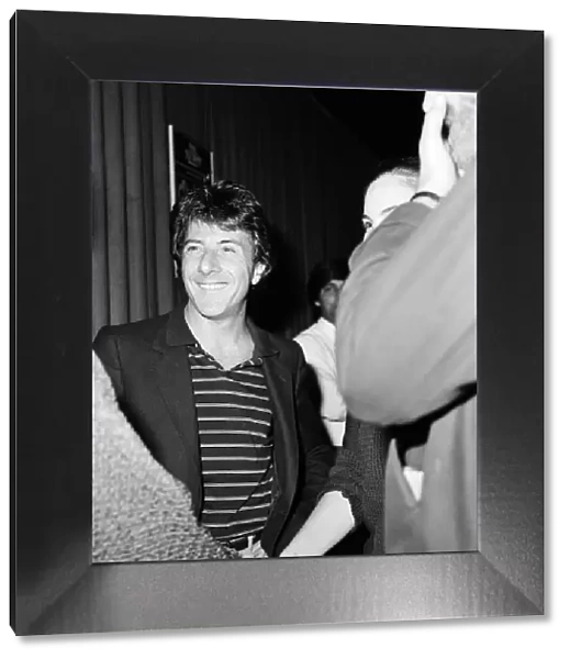 Dustin Hoffman at Raymond Revuebar. 5th July 1981