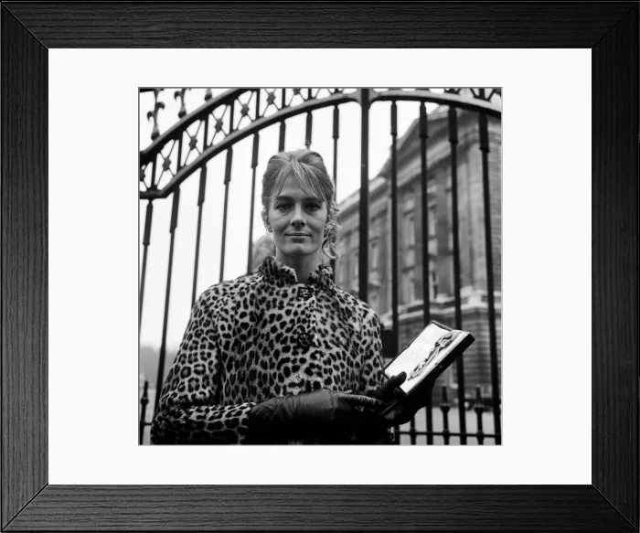 Framed Print : Vanessa Redgrave receives her CBE at Buckingham Palace. 13th February 1968 Framed Print : Vanessa Redgrave receives her CBE at Buckingham Palace. 13th February 1968