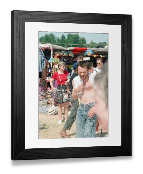 Framed Print : Womad Festival, 21st July 1996