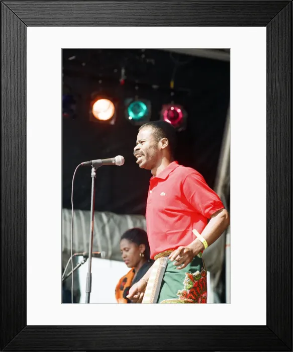 Framed Print : Womad Festival, 21st July 1996