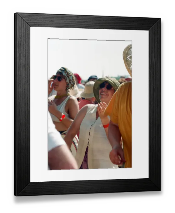 Framed Print : Womad Festival, 21st July 1996
