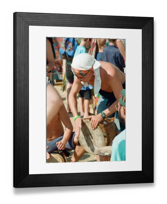 Framed Print : Womad Festival, 21st July 1996