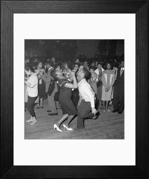 Framed Print : The first ever Notting Hill carnival, created in response to the previous