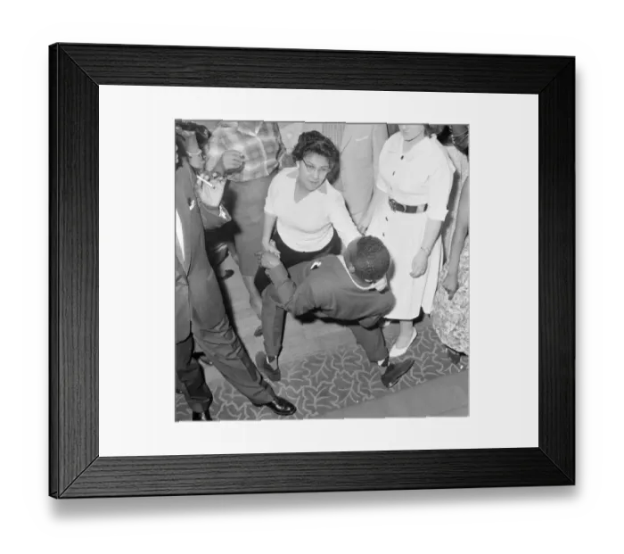 Framed Print : The first ever Notting Hill carnival, created in response to the previous