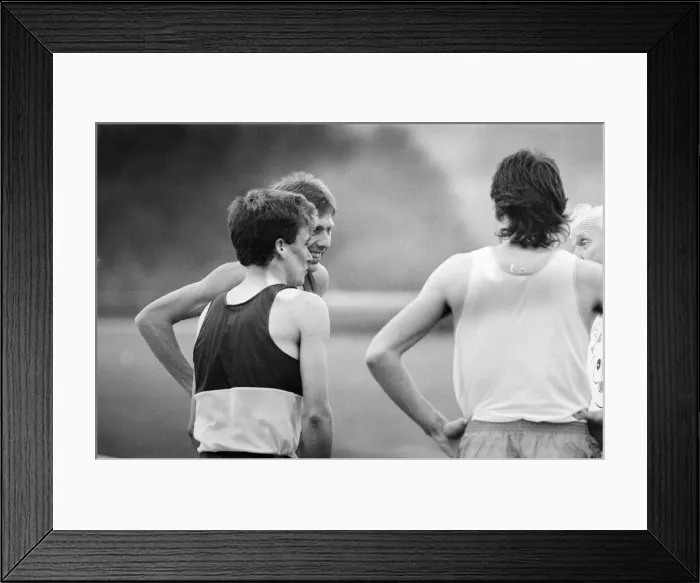 Framed Print : Paul Breed, Coventry based New Zealand athlete, middle distance runner