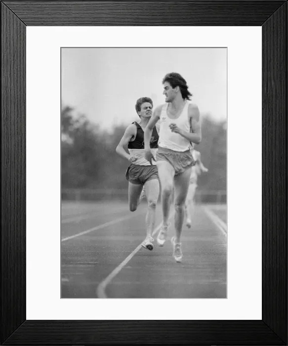 Framed Print : Paul Breed, Coventry based New Zealand athlete, middle distance runner Framed Print : Paul Breed, Coventry based New Zealand athlete, middle distance runner