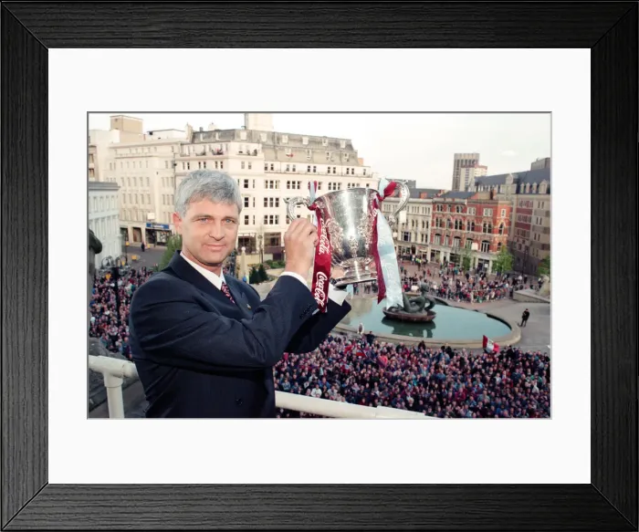 Framed Print : Civic reception for Aston Villa at Birmingham Council House Framed Print : Civic reception for Aston Villa at Birmingham Council House