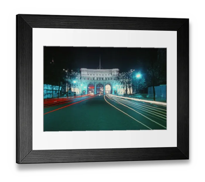Framed Print : Admiralty Arch pictured from The Mall Picture taken circa 1st January 1975 Framed Print : Admiralty Arch pictured from The Mall Picture taken circa 1st January 1975