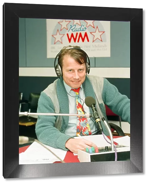 Radio WM presenter Tony Wadsworth. 31st May 1994