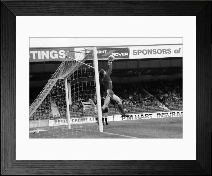 Framed Print : Aston Villa 1 - 2 Sheffield Wednesday First Division match held at Villa Park
