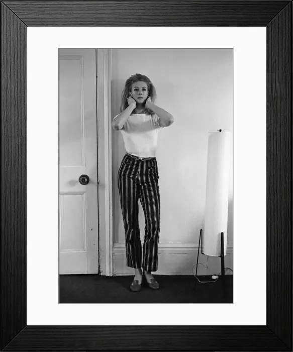 Framed Print : Vanessa Redgrave photographed for a Donald Zec feature. 2nd May 1966 Framed Print : Vanessa Redgrave photographed for a Donald Zec feature. 2nd May 1966