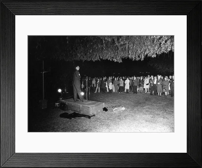 Framed Print : Festival of Light, Thameside. September 1971 Framed Print : Festival of Light, Thameside. September 1971