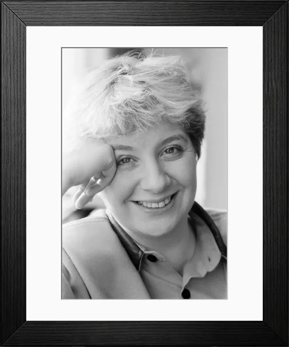 Framed Print : Victoria Wood, comedian, actress, singer, songwriter, screenwriter and director Framed Print : Victoria Wood, comedian, actress, singer, songwriter, screenwriter and director