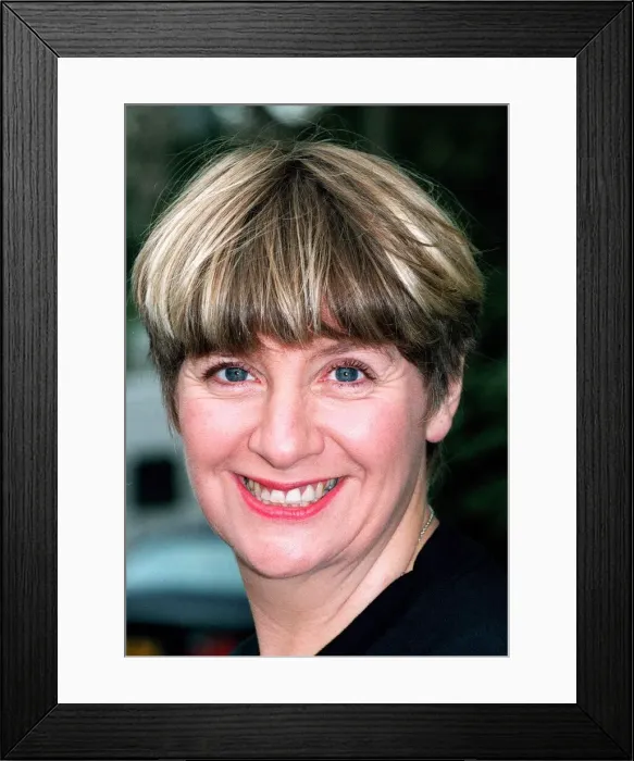 Framed Print : VICTORIA WOOD ACTRESS AT BREATH OF LIFE LAUNCH AT CARLTON TOWER HOTEL LONDON