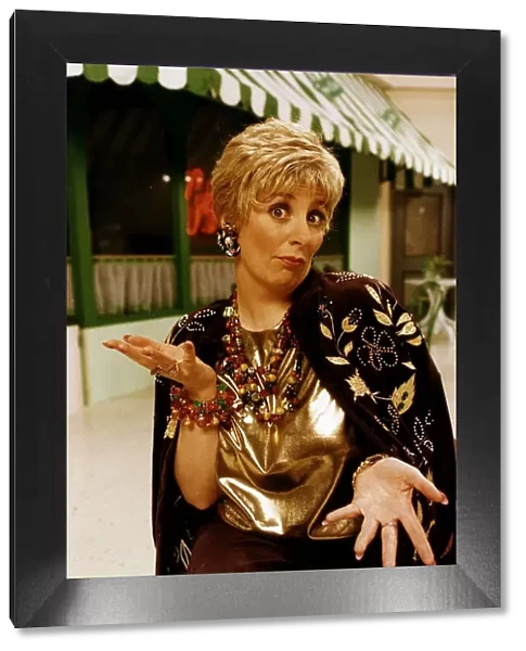 Victoria Wood Actress Comedien in TV Christmas speacial 'All Day Breakfast'