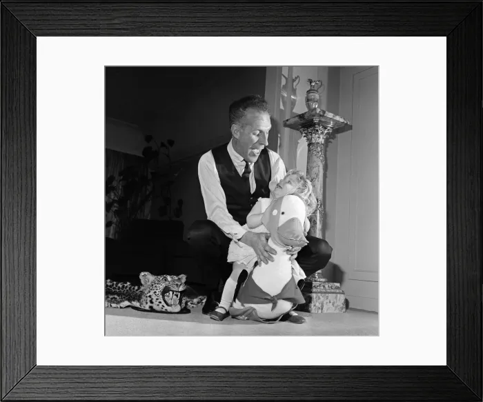 Framed Print : it was a happy day for the Bruce Forsyth family. Bruce celebrated with champagne - his Framed Print : it was a happy day for the Bruce Forsyth family. Bruce celebrated with champagne - his