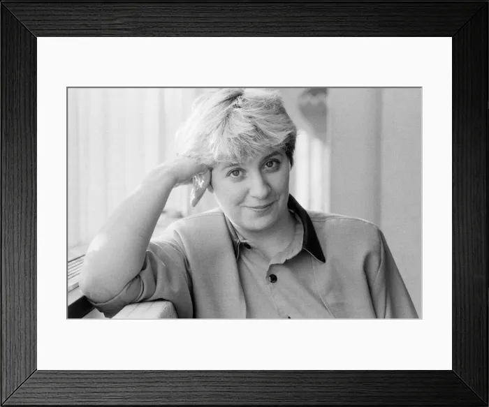 Framed Print : Victoria Wood, comedian, actress, singer, songwriter, screenwriter and director Framed Print : Victoria Wood, comedian, actress, singer, songwriter, screenwriter and director