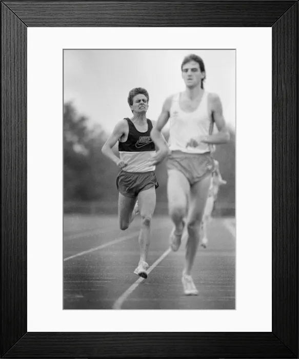 Framed Print : Paul Breed, Coventry based New Zealand athlete, middle distance runner Framed Print : Paul Breed, Coventry based New Zealand athlete, middle distance runner