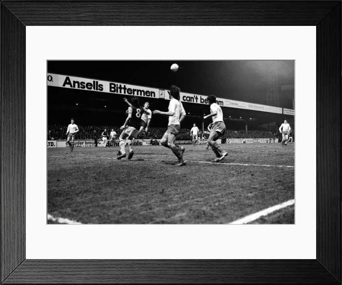 Framed Print : Aston Villa v Barcelona UEFA CUP 1978 played at Villa Park Framed Print : Aston Villa v Barcelona UEFA CUP 1978 played at Villa Park