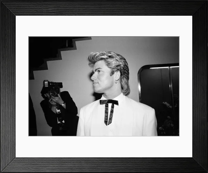 Framed Print : George Michael, singer, pictured at the British Phonographic Industry, BPI Awards Framed Print : George Michael, singer, pictured at the British Phonographic Industry, BPI Awards