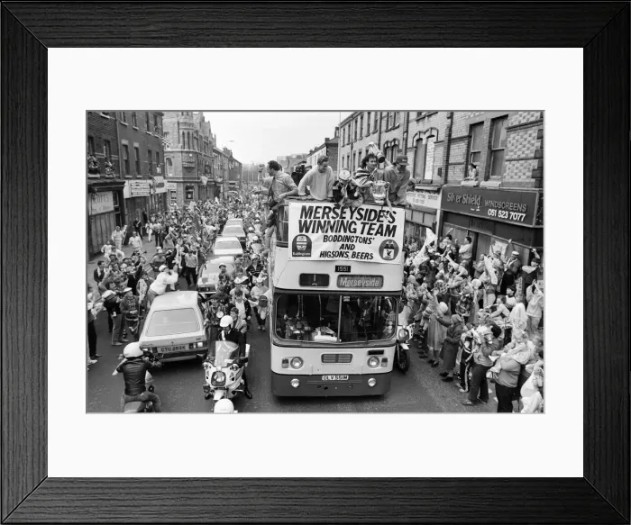 Framed Print : Liverpool FC, Homecoming Victory Parade after winning the FA Cup Framed Print : Liverpool FC, Homecoming Victory Parade after winning the FA Cup