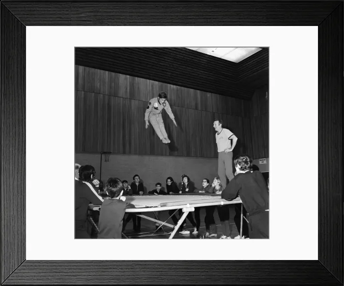 Framed Print : North East Counties swimming training session. Circa 1971 Framed Print : North East Counties swimming training session. Circa 1971