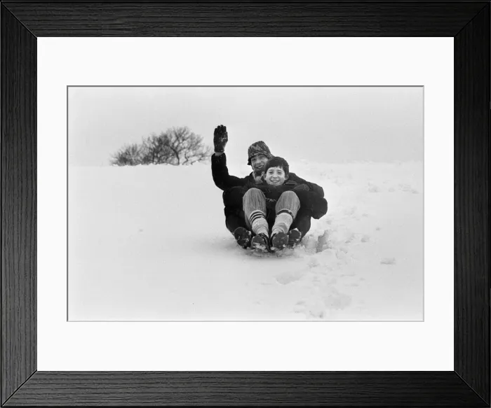 Framed Print : April 23rd to 26th 1981 brought the coldest spell of weather the UK had experienced Framed Print : April 23rd to 26th 1981 brought the coldest spell of weather the UK had experienced