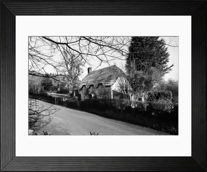 Framed Print : Village scenes in Morden, Dorset. 9th March 1967 Framed Print : Village scenes in Morden, Dorset. 9th March 1967