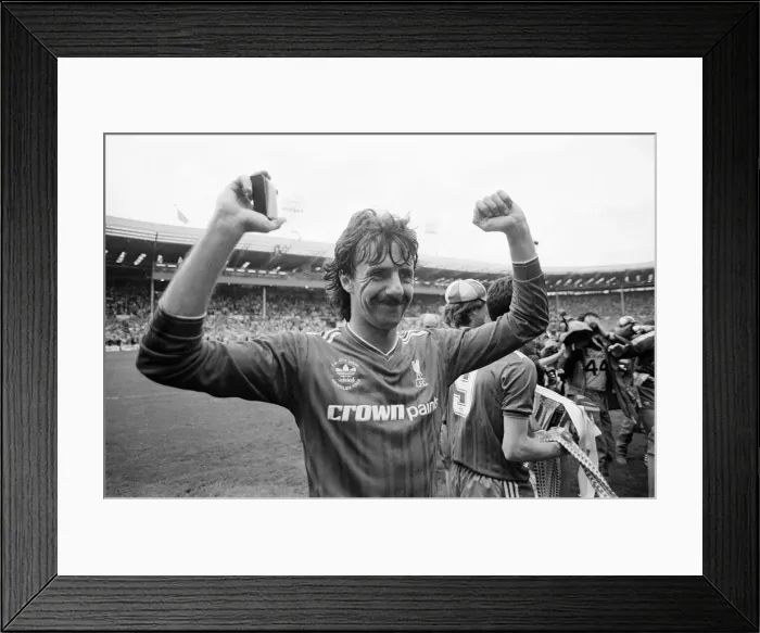 Framed Print : Liverpool 3-1 Everton, FA Cup Final 1986, Wembley Stadium, Saturday 10th May 1986