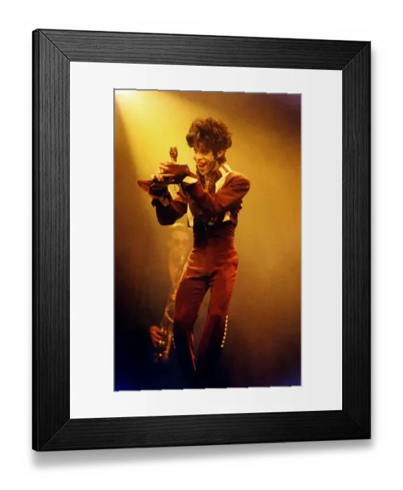 Framed Print : Prince performing at the NIA Birmingham. Act II tour. 27th July 1993