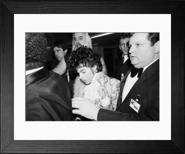 Framed Print : Prince, american singer, pictured at the British Phonographic Industry, BPI Awards Framed Print : Prince, american singer, pictured at the British Phonographic Industry, BPI Awards