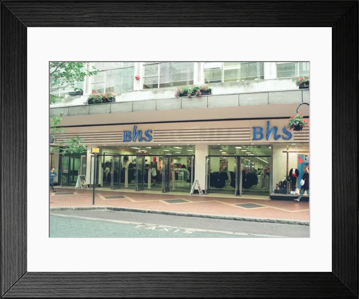 Framed Print : British Home Stores, Birmingham. 24th August 1994 Framed Print : British Home Stores, Birmingham. 24th August 1994