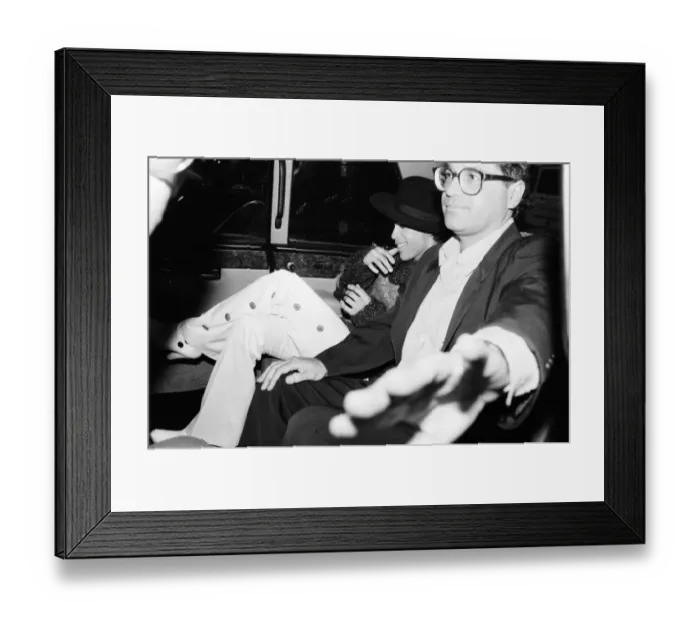 Framed Print : Prince, american singer, arrives at London Gatwick Airport Framed Print : Prince, american singer, arrives at London Gatwick Airport