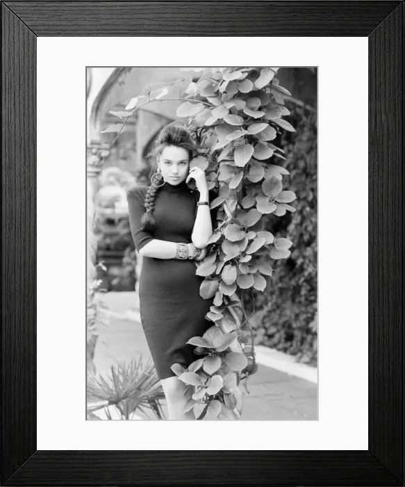 Framed Print : Beatrice Dalle, french actress, photo-call in London to promote new film Betty Blue Framed Print : Beatrice Dalle, french actress, photo-call in London to promote new film Betty Blue