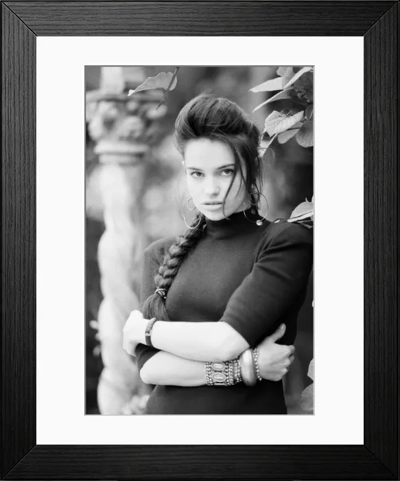 Framed Print : Beatrice Dalle, french actress, photo-call in London to promote new film Betty Blue Framed Print : Beatrice Dalle, french actress, photo-call in London to promote new film Betty Blue