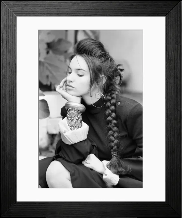 Framed Print : Beatrice Dalle, french actress, photo-call in London to promote new film Betty Blue Framed Print : Beatrice Dalle, french actress, photo-call in London to promote new film Betty Blue