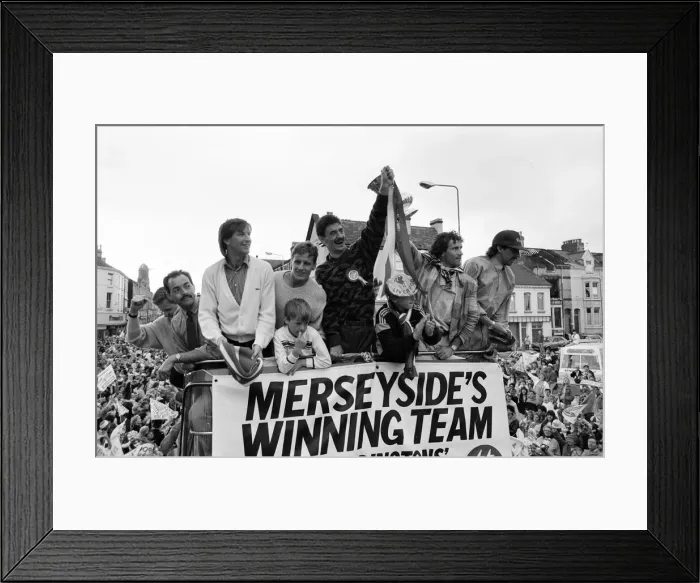 Framed Print : Liverpool FC, Homecoming Victory Parade after winning the FA Cup Framed Print : Liverpool FC, Homecoming Victory Parade after winning the FA Cup