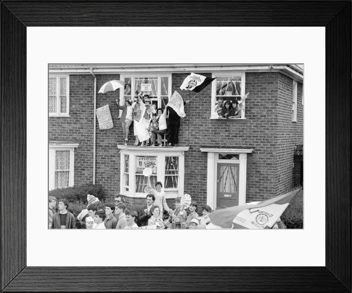 Framed Print : Liverpool FC, Homecoming Victory Parade after winning the FA Cup Framed Print : Liverpool FC, Homecoming Victory Parade after winning the FA Cup