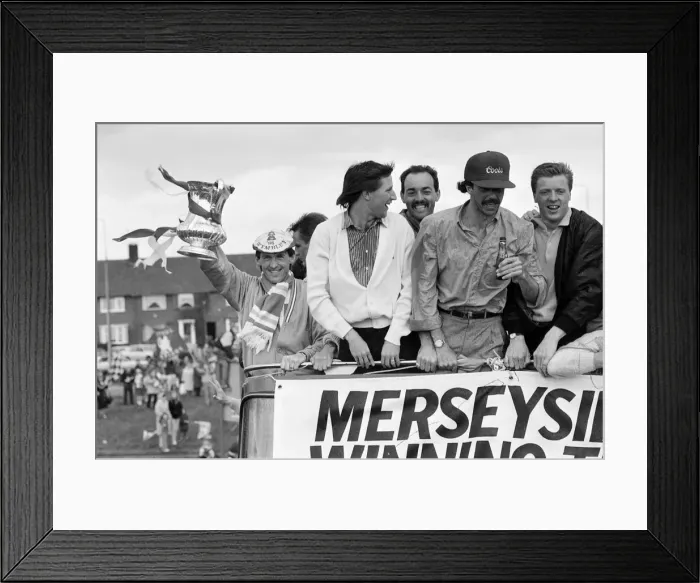 Framed Print : Liverpool FC, Homecoming Victory Parade after winning the FA Cup Framed Print : Liverpool FC, Homecoming Victory Parade after winning the FA Cup