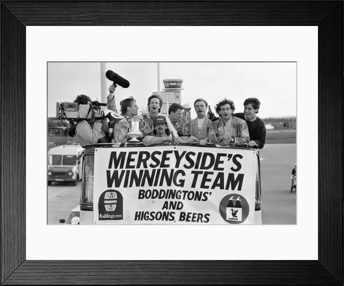 Framed Print : Liverpool FC, Homecoming Victory Parade after winning the FA Cup Framed Print : Liverpool FC, Homecoming Victory Parade after winning the FA Cup