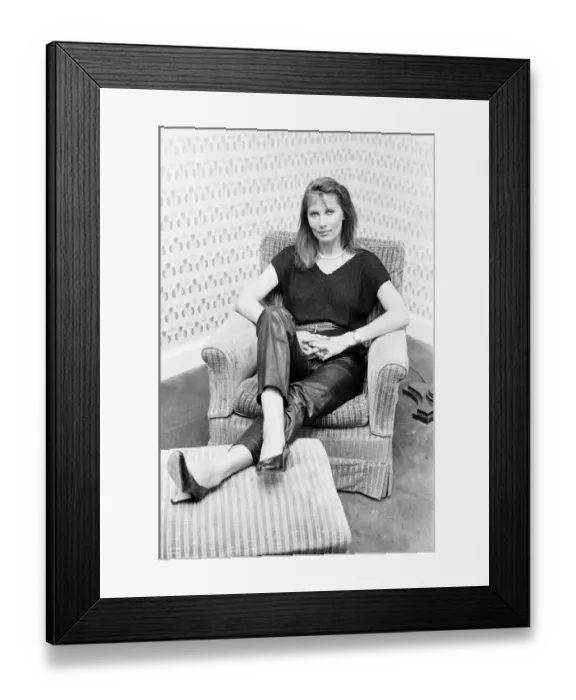 Framed Print : Maud Adams, actress, who will be starring in new James Bond film Octopussy as title Framed Print : Maud Adams, actress, who will be starring in new James Bond film Octopussy as title