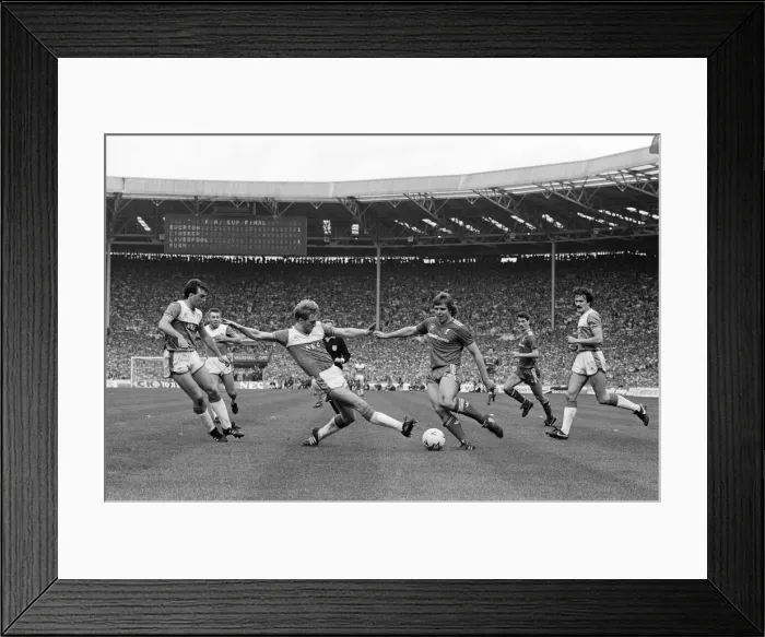 Framed Print : Liverpool 3-1 Everton, FA Cup Final 1986, Wembley Stadium, Saturday 10th May 1986