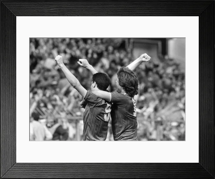 Framed Print : Liverpool 3-1 Everton, FA Cup Final 1986, Wembley Stadium, Saturday 10th May 1986