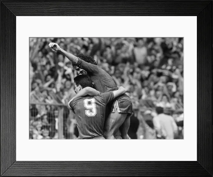 Framed Print : Liverpool 3-1 Everton, FA Cup Final 1986, Wembley Stadium, Saturday 10th May 1986