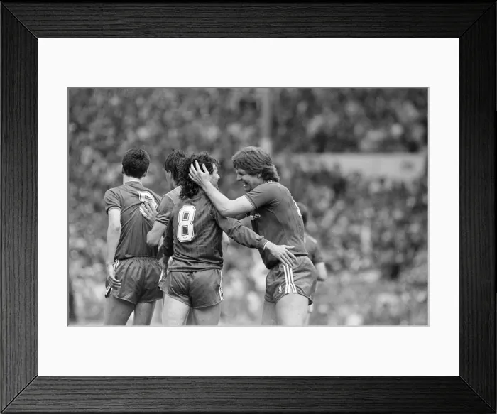 Framed Print : Liverpool 3-1 Everton, FA Cup Final 1986, Wembley Stadium, Saturday 10th May 1986