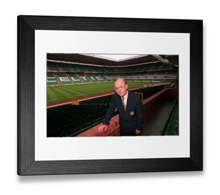 Framed Print : FERGUS MCCANN CHAIRMAN CELTIC FC CELTIC CHIEF EXECUTIVE FERGUS MCCANN AT CELTIC PARK