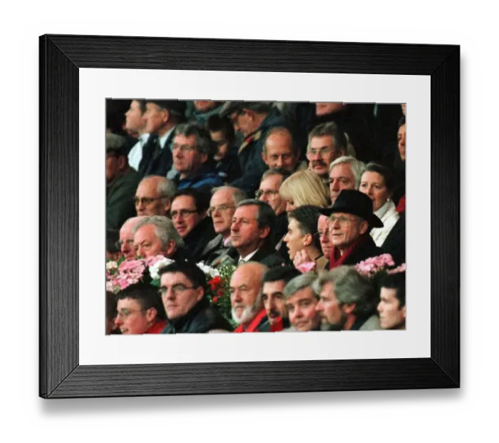 Framed Print : Fergus McCann Kilmarnock versus Celtic 31st October 1998 Celtic chief executive Framed Print : Fergus McCann Kilmarnock versus Celtic 31st October 1998 Celtic chief executive